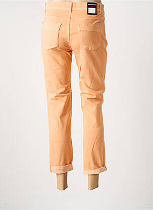 Jeans coupe slim stretch taille normale orange ANNA MONTANA femme