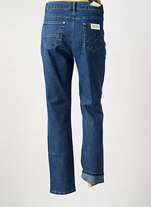 Jeans coupe slim stretch taille normale bleu ANNA MONTANA femme