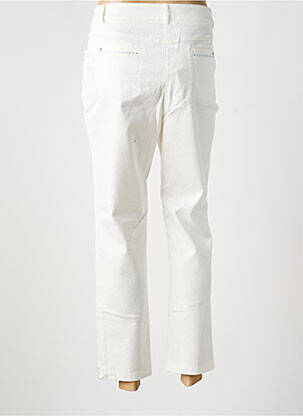 Pantalon slim taille basse taille basse beige MERI & ESCA femme