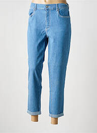Jeans coupe slim stretch taille normale bleu ANNA MONTANA femme