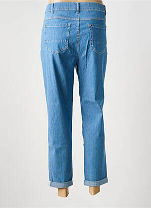 Jeans coupe slim stretch taille normale bleu ANNA MONTANA femme
