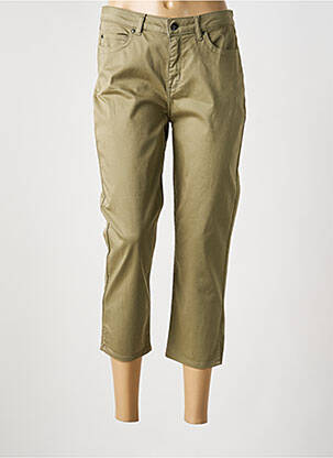 Pantacourt vert GUY DUBOUIS femme