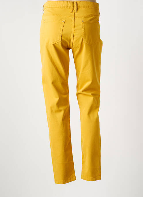 Jeans coupe slim taille basse taille basse jaune FUEGO WOMAN femme
