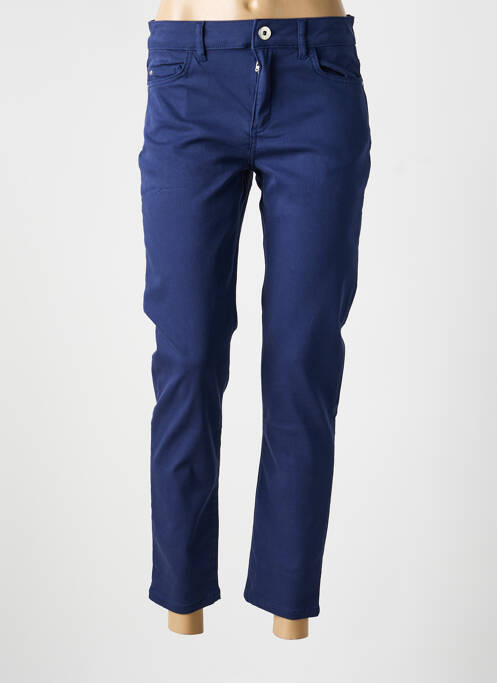 Jeans coupe slim stretch taille normale bleu DOLCEZZA femme