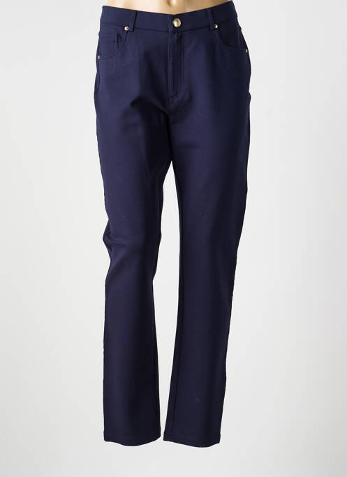 Pantalon slim stretch taille normale bleu LCDN femme