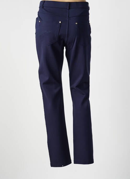 Pantalon slim stretch taille normale bleu LCDN femme