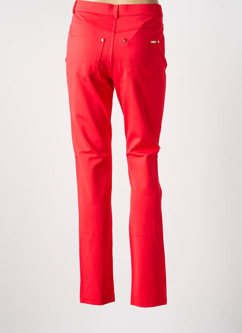 Pantalon slim stretch taille normale rouge LCDN femme