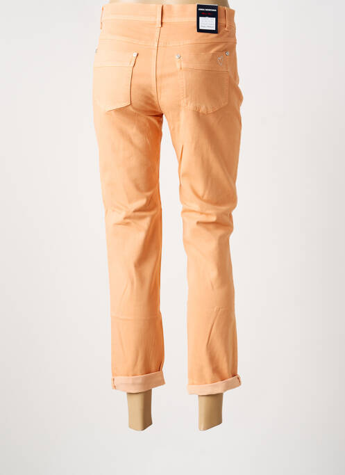 Jeans coupe slim orange ANNA MONTANA femme