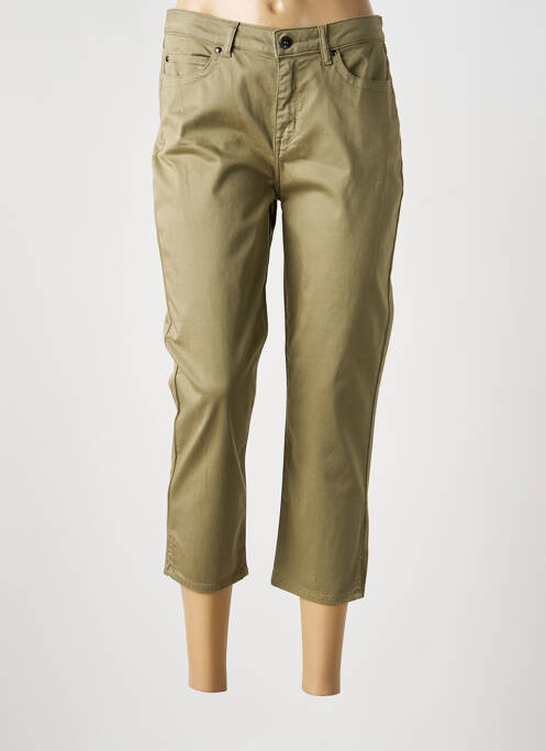 Pantacourt vert GUY DUBOUIS femme