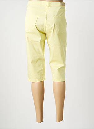 Corsaire tissage popeline taille normale jaune LCDN femme