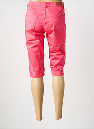 Corsaire tissage popeline taille normale rose LCDN femme