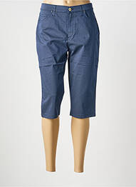 Corsaire stretch taille normale bleu fonce LCDN femme