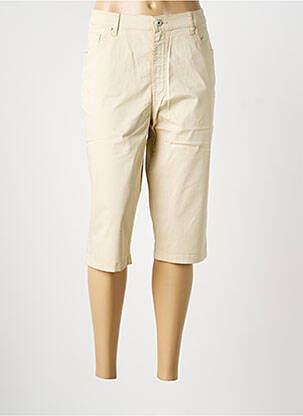 Corsaire stretch taille normale beige LCDN femme