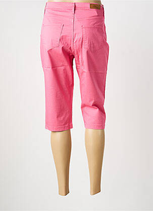 Corsaire stretch taille normale rose LCDN femme