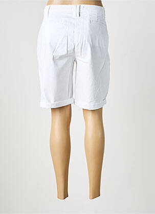 Bermuda taille à pinces taille normale blanc ANANKE femme
