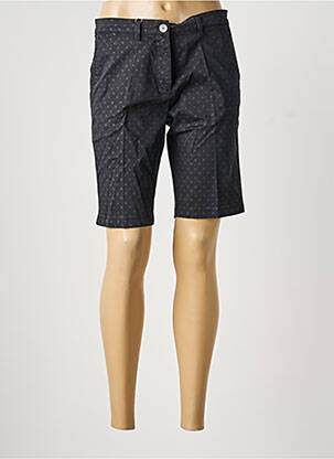 Bermuda taille à pinces taille normale noir LCDN femme