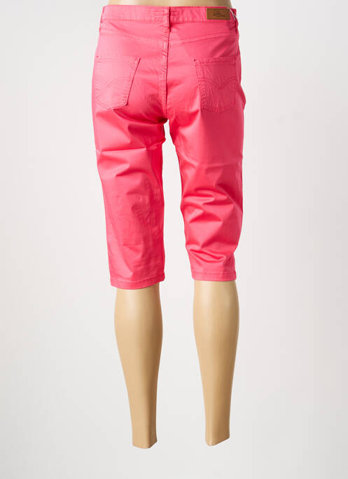 Corsaire tissage popeline taille normale rose LCDN femme
