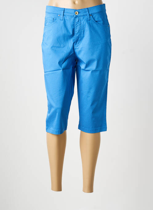 Corsaire stretch taille normale bleu LCDN femme