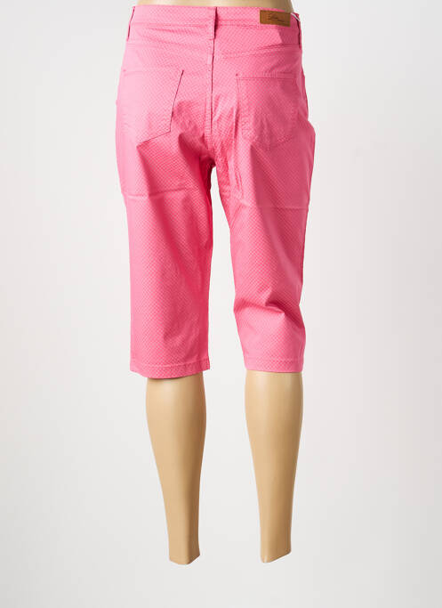 Corsaire stretch taille normale rose LCDN femme
