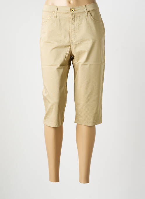 Corsaire stretch taille normale beige LCDN femme