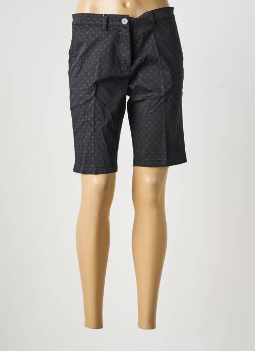 Bermuda taille à pinces taille normale noir LCDN femme