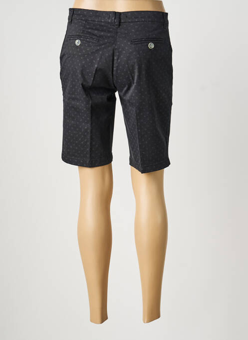 Bermuda taille à pinces taille normale noir LCDN femme