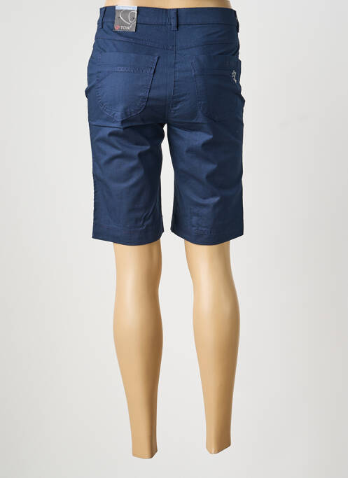 Bermuda bleu TONI femme