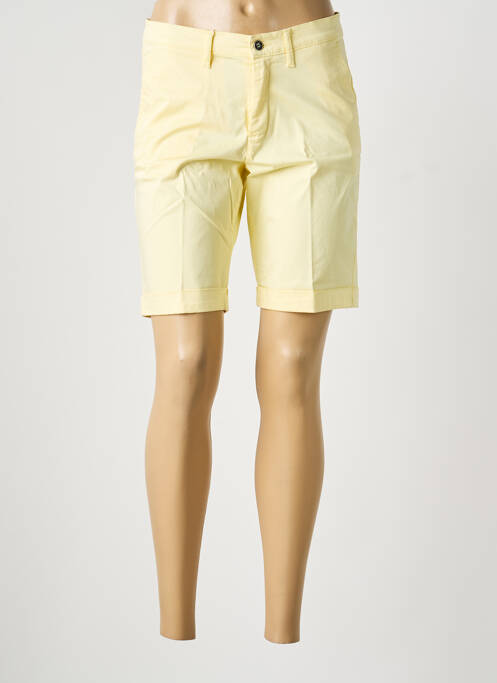 Bermuda jaune LCDN femme