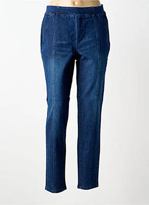 Jeans coupe slim stretch taille normale bleu SHEEGO femme