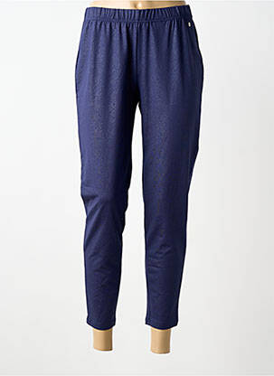 Legging effet matière satinée taille normale bleu SHEEGO femme