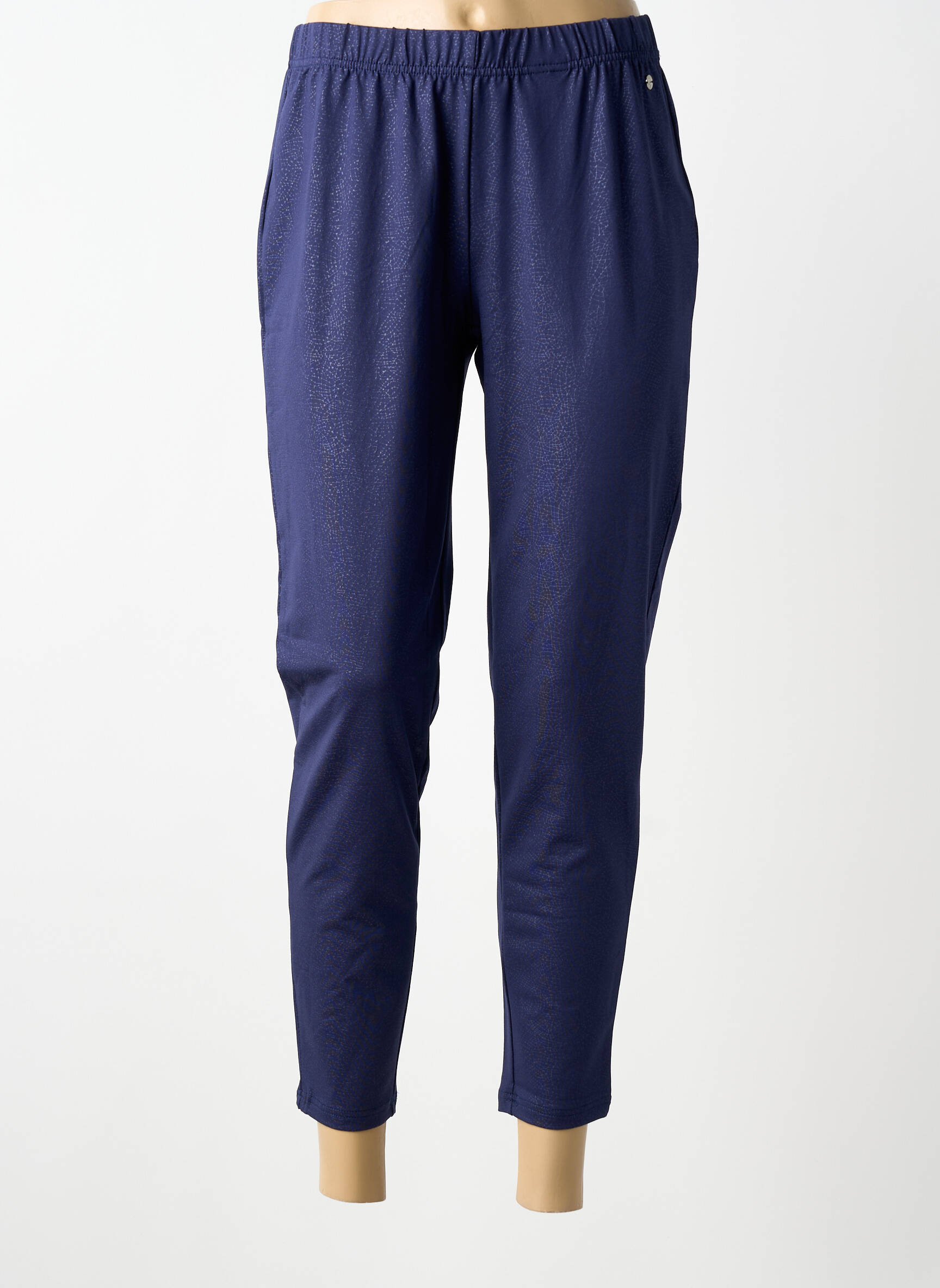 Legging effet matière satinée taille normale bleu SHEEGO femme