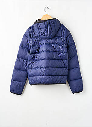 Doudoune poches a capuche bleu TIMBERLAND garçon