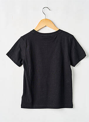 T-shirt sérigraphie floquée manches courtes noir DKNY garcon