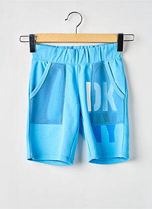 Bermuda taille élastique taille élastique bleu DKNY garcon