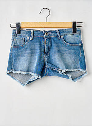 Short stretch taille ajustable bleu KAPORAL fille
