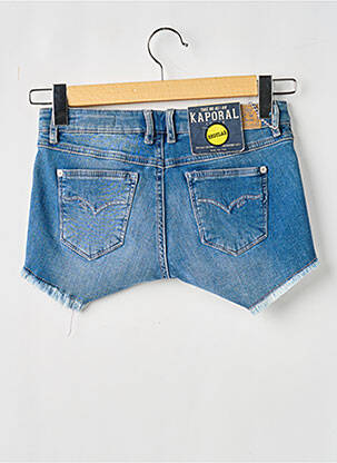 Short stretch taille ajustable bleu KAPORAL fille