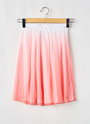 Jupe mi-longue blanc CARREMENT BEAU fille