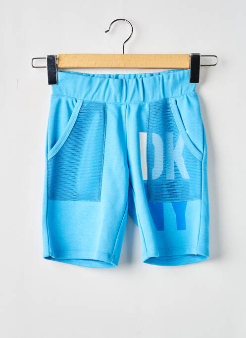 Bermuda taille élastique taille élastique bleu DKNY garcon