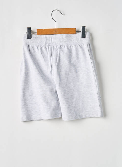Bermuda taille élastique taille élastique gris 3 POMMES garcon