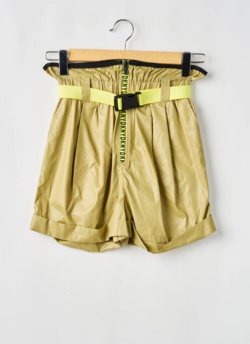 Short poches taille élastique vert DKNY fille