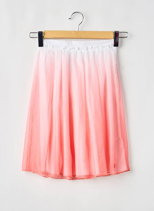 Jupe mi-longue blanc CARREMENT BEAU fille