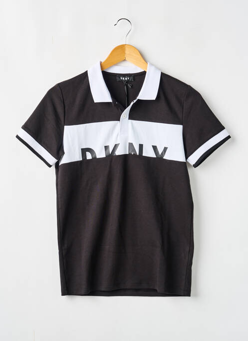 Polo noir DKNY garçon