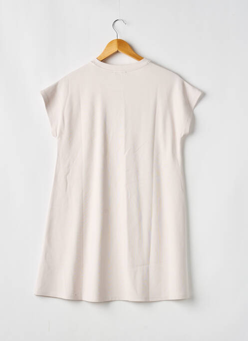 Robe mi-longue beige DKNY fille