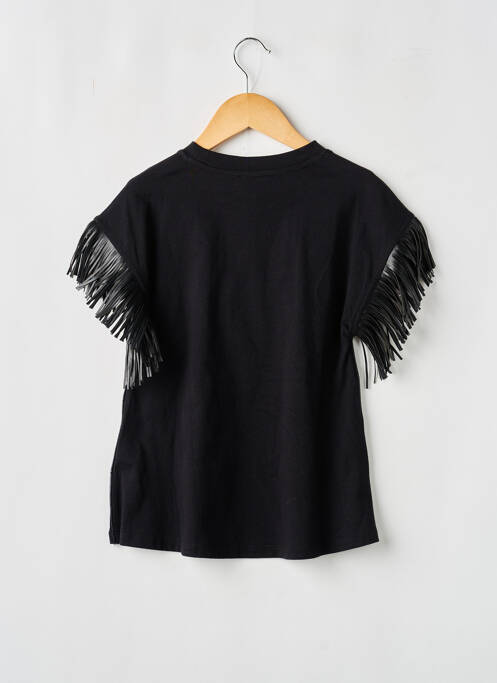 T-shirt noir DKNY fille