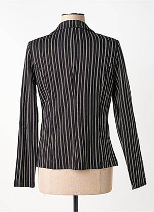 Blazer coupe cintrée noir ICHI femme