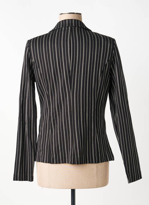 Blazer coupe cintrée noir ICHI femme