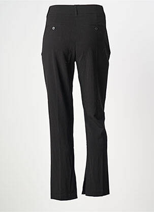 Pantalon slim taille haute taille haute noir B.YOUNG femme