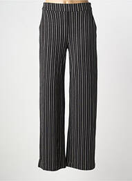 Pantalon flare stretch noir ICJHI femme