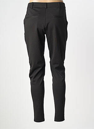 Pantalon slim stretch taille normale noir ICHI femme