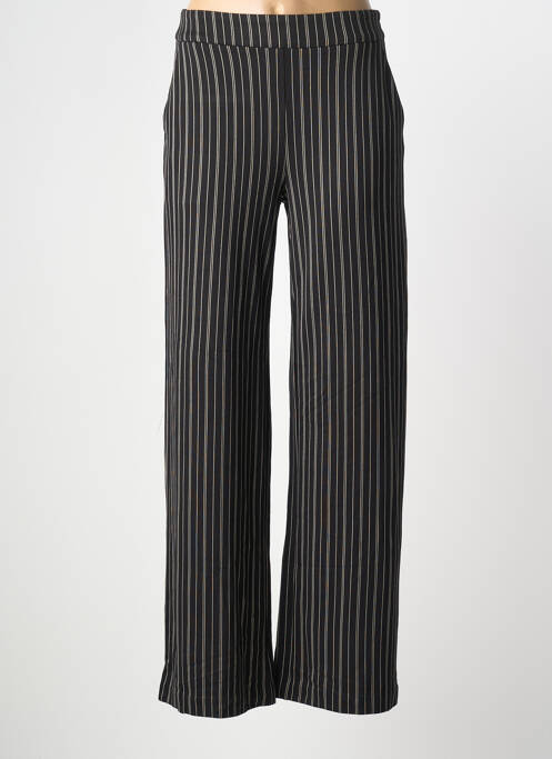 Pantalon flare stretch noir ICJHI femme